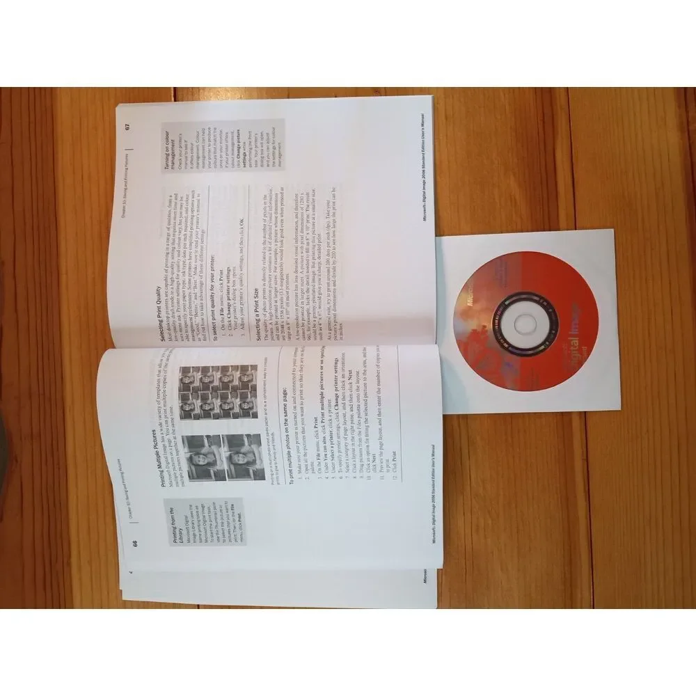 Microsoft Digital Image 2006  - Standard Edition - User's Manual📸📸📸‎